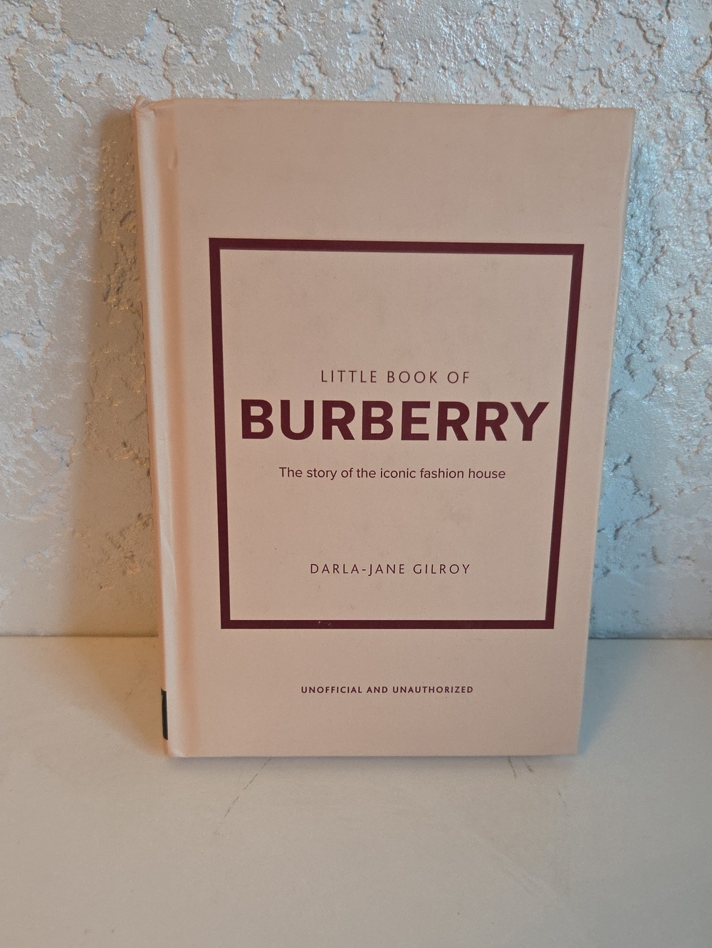 Burberry Blush Pink Hardcover Wall Display